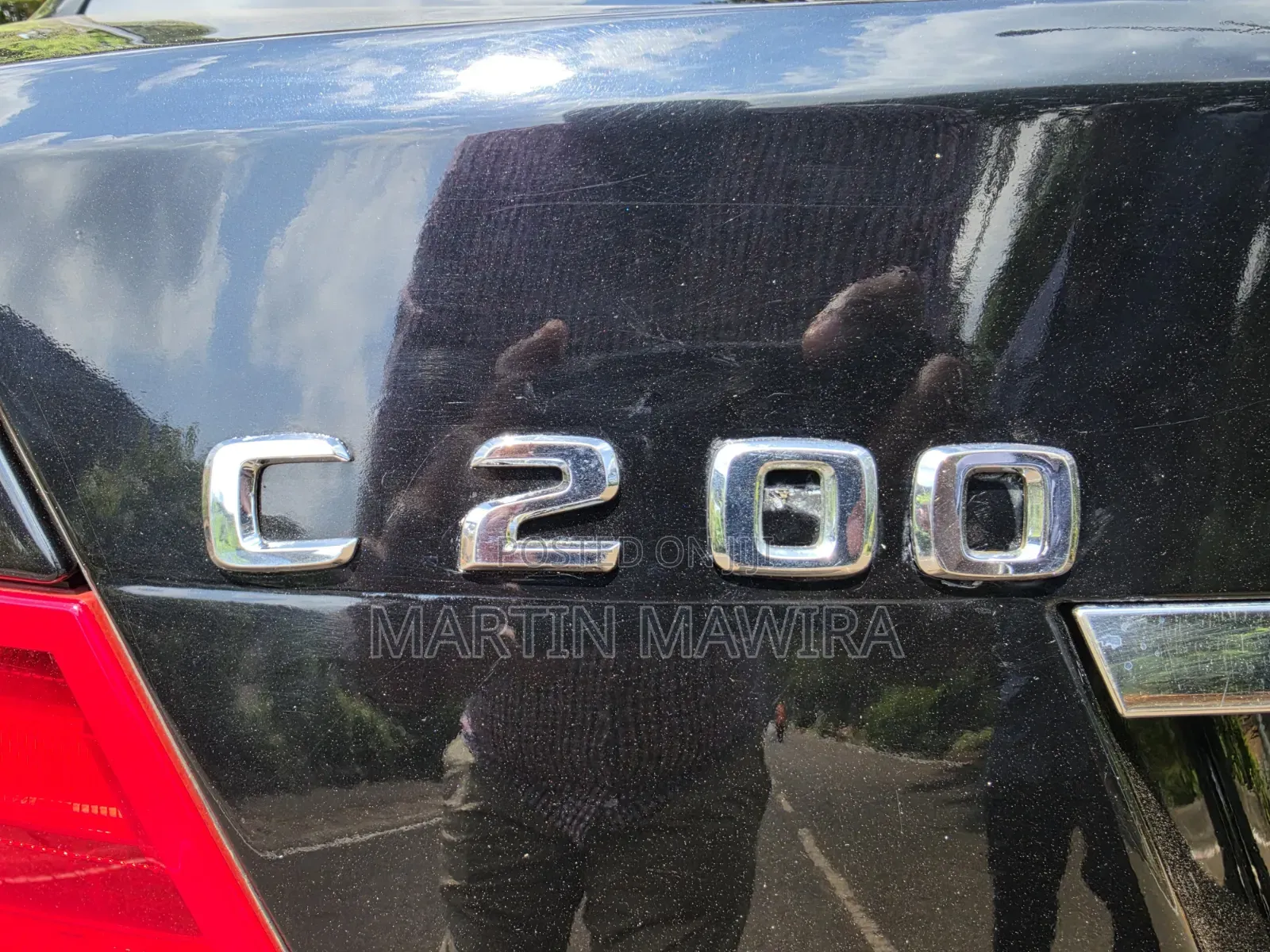 Mercedes-Benz C200 2010 Black