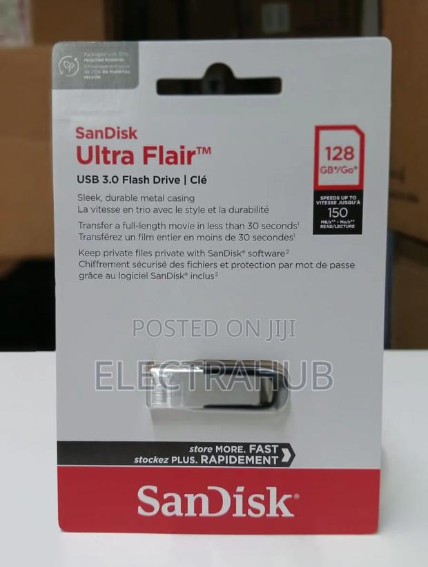 Sandisk Ultra Flair 128gb Brand New Sealed