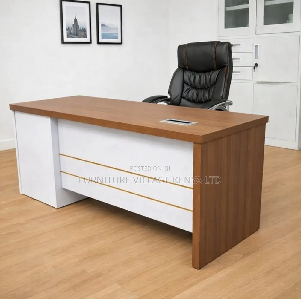 1.4m Advanced Desk With Fixed Drawers