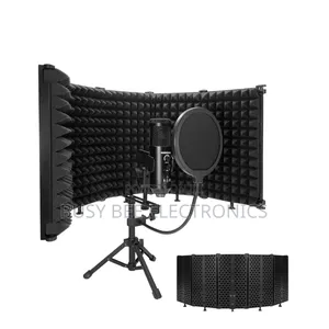 Noise Cancelling Vocals Metal Isolation Shield