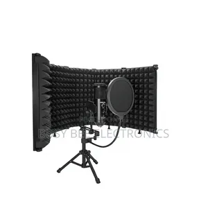 Noise Cancelling Vocals Metal Isolation Shield