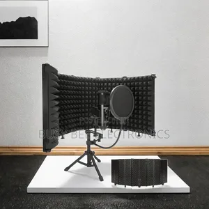 Noise Cancelling Vocals Metal Isolation Shield