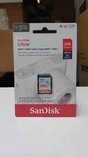 Sandisk Ultra Uhs 256gb Sd Card Brand New Sealed