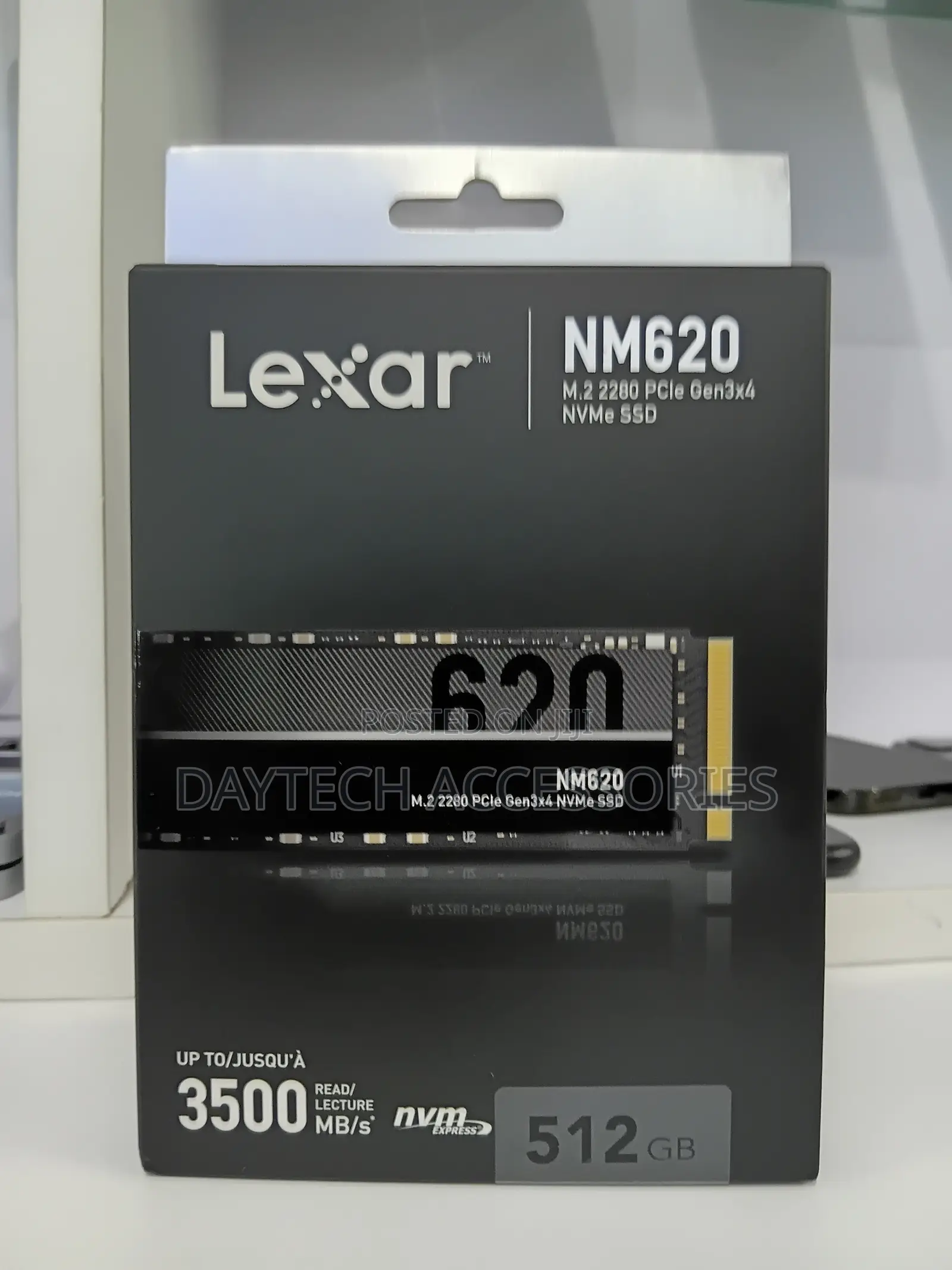 This Is a Lexar Nm620 M.2 2280 Nvme SSD With 512gb of Storage Capacity