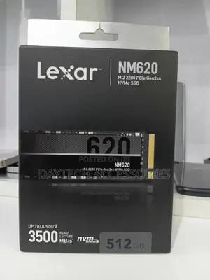 This Is a Lexar Nm620 M.2 2280 Nvme SSD With 512gb of Storage Capacity