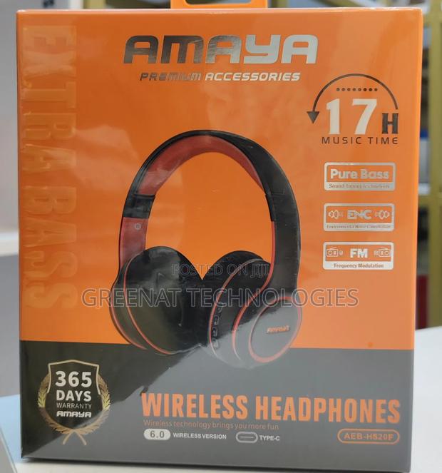 Amaya Aeb-H520f Headphones Pure Bass