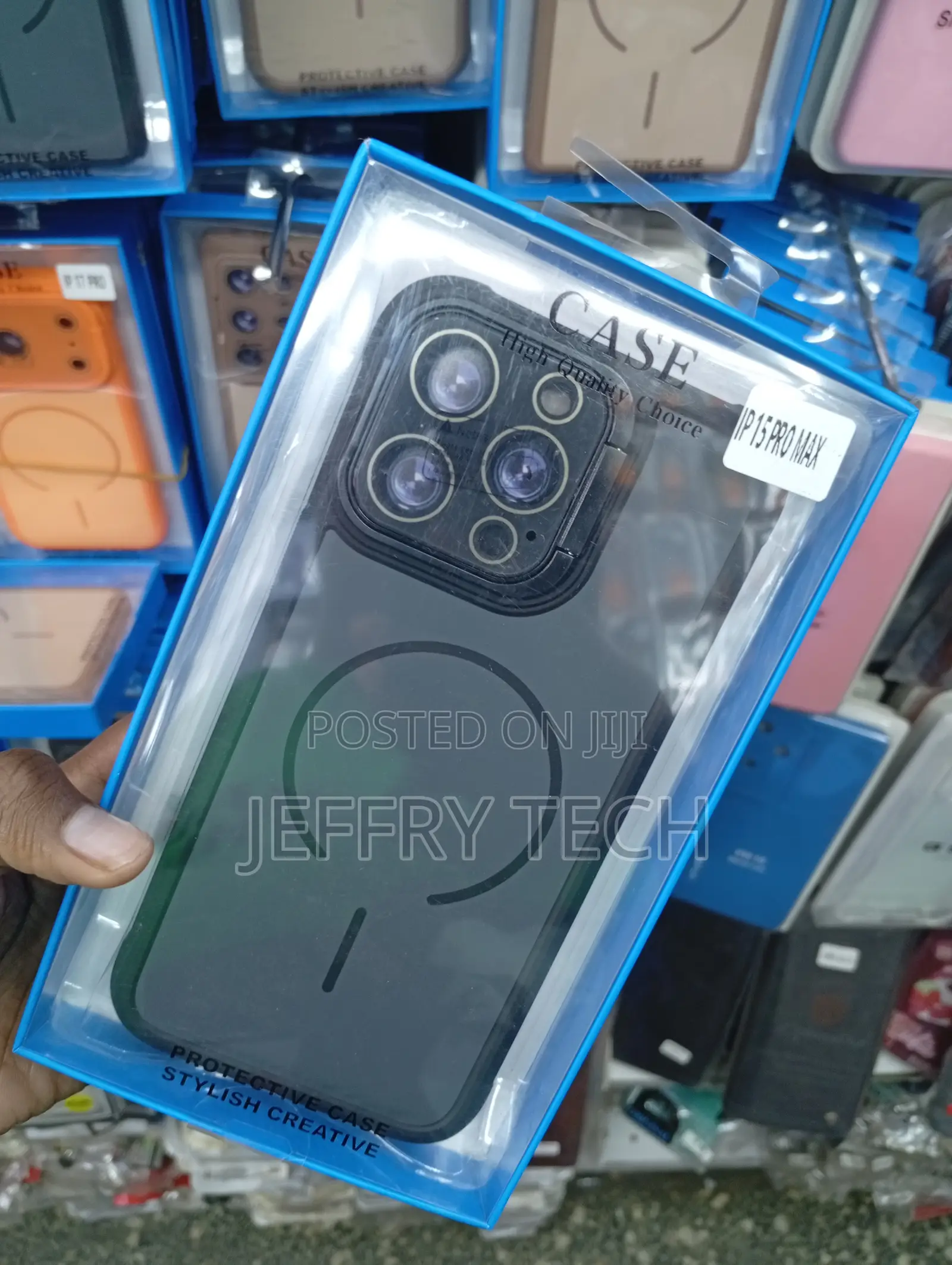 iPhone 15 Pro Max Fully Crystal Clear Variant Cover