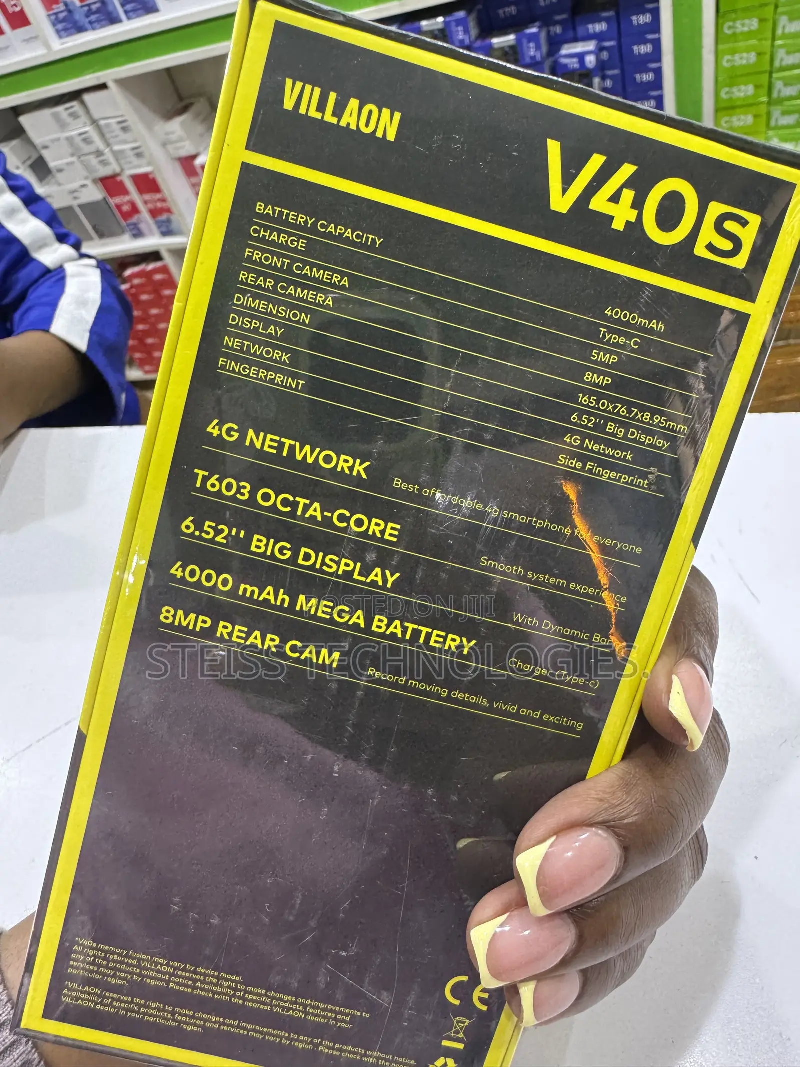 New Villaon V40s 32 GB Black