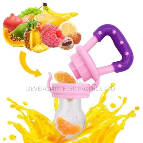 *Baby Silicone Fruit Pacifier Feeder