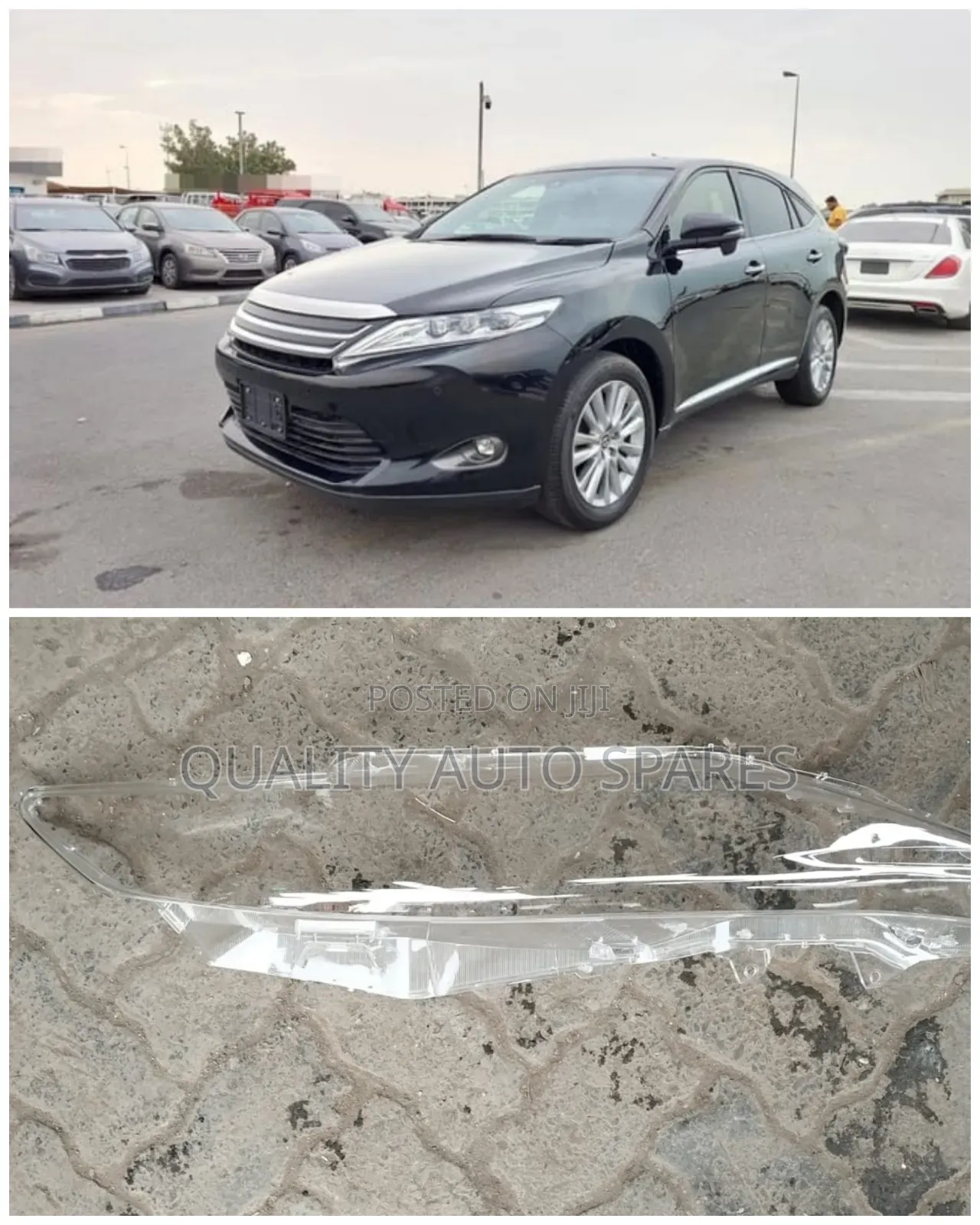 Toyota Harrier 2018 Headlight Lens