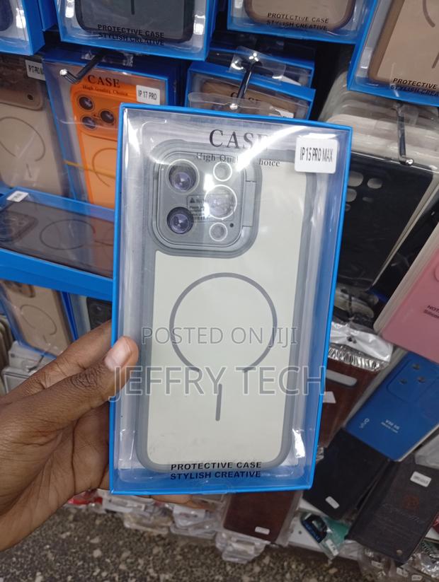 iPhone 15 Pro Max Matte Translucent Back
