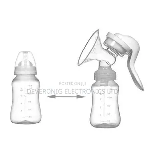*Manual Breast Pump With Bottle Cap