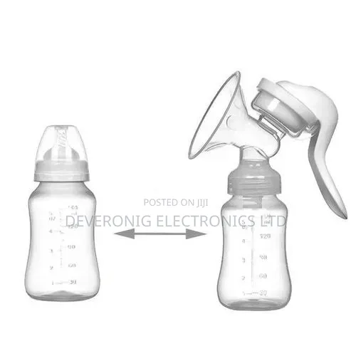 *Manual Breast Pump With Bottle Cap