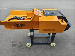 4 Tonnes/Hour High Speed Chaff Cutter With Conveyor Roller.