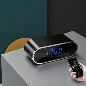 Motion Detection Smart Alarm 1080p Alarm Table Clock Hidden Spy Camera