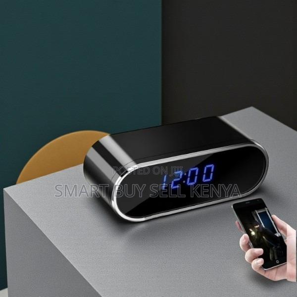 Motion Detection Smart Alarm 1080p Alarm Table Clock Hidden Spy Camera