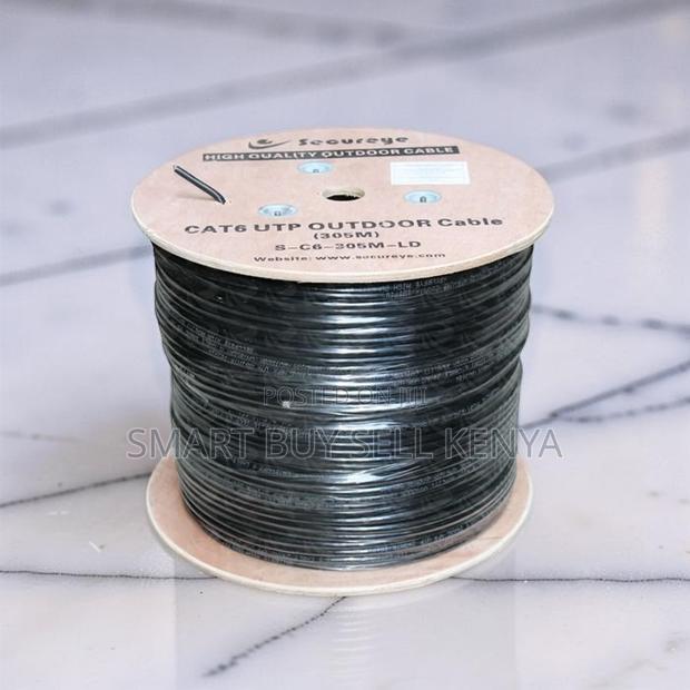 Durable Build 305m Outdoor Utp Cat 6 Networking Lan Cable Roll