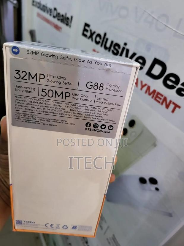 New Tecno Spark 10 Pro 256 GB Blue - thumbnail 2