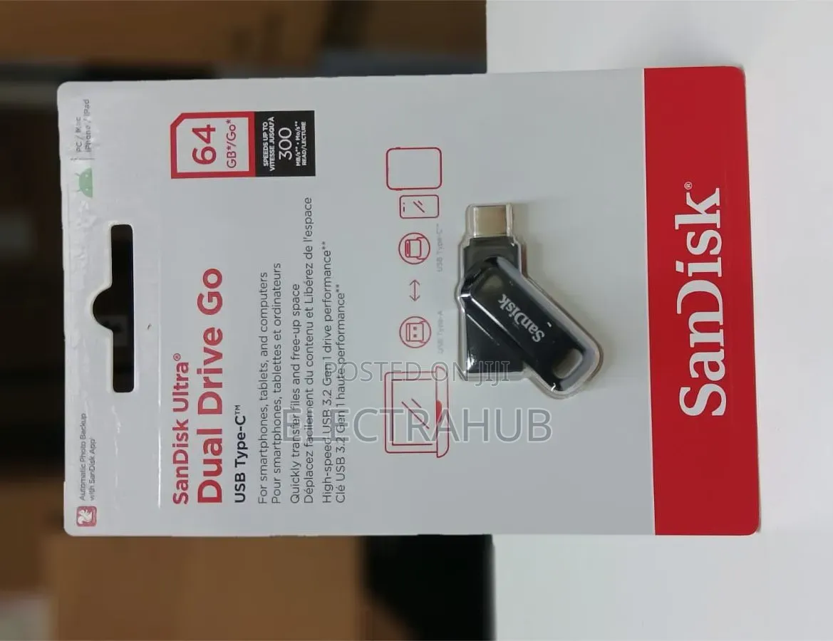 Sandisk Dual Drive Go 64gb Brand New Sealed