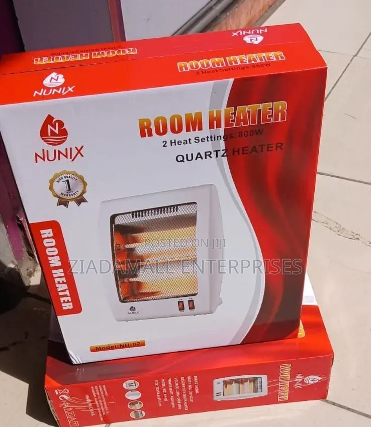 Nunix Quartz Room Heater With One Year Warrant