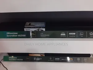 Hisense Hs3100 3.1 Channel Wireless Subwoofer 480w Soundbar