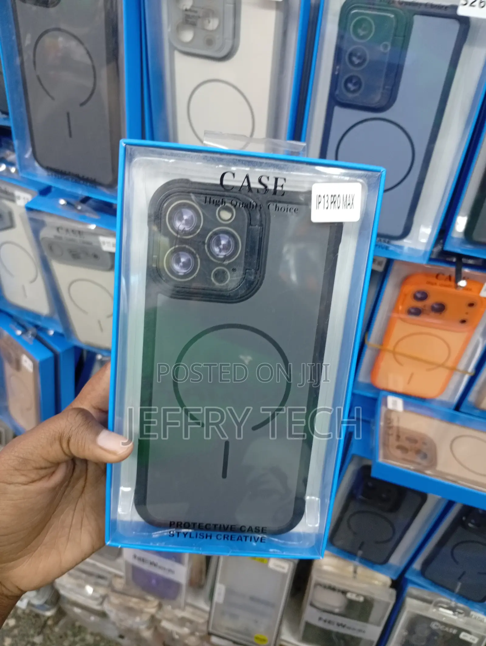 iPhone 13 Pro Max Smokey, Frosted Back Panel Cover