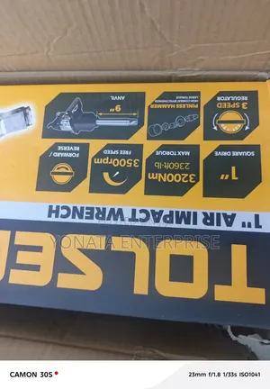Heavy Duty 1" Air Impact Wrench