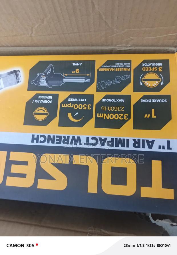 Heavy Duty 1" Air Impact Wrench - thumbnail 2