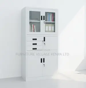Modern Metal Filing Cabinet for Home Office