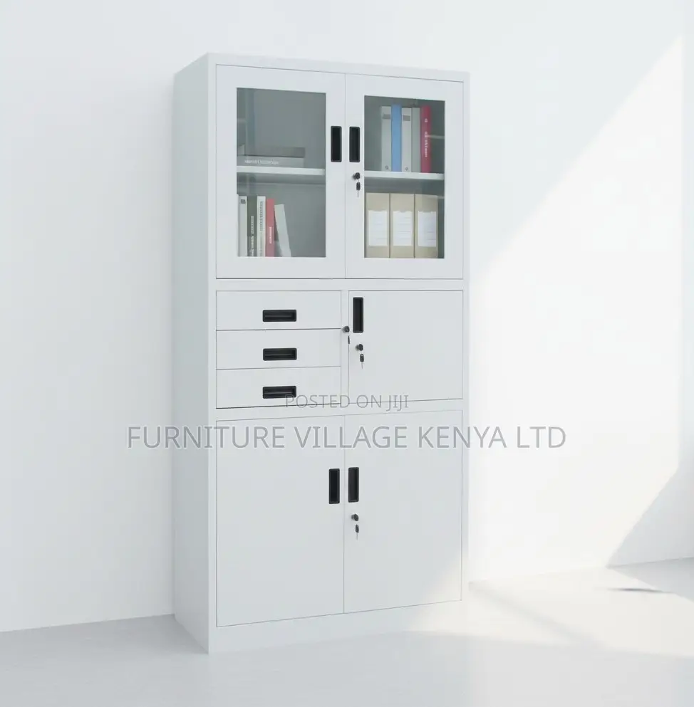Modern Metal Filing Cabinet for Home Office