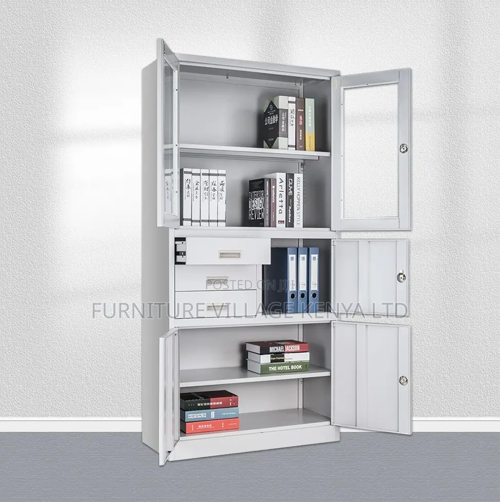 Modern Metal Filing Cabinet for Home Office