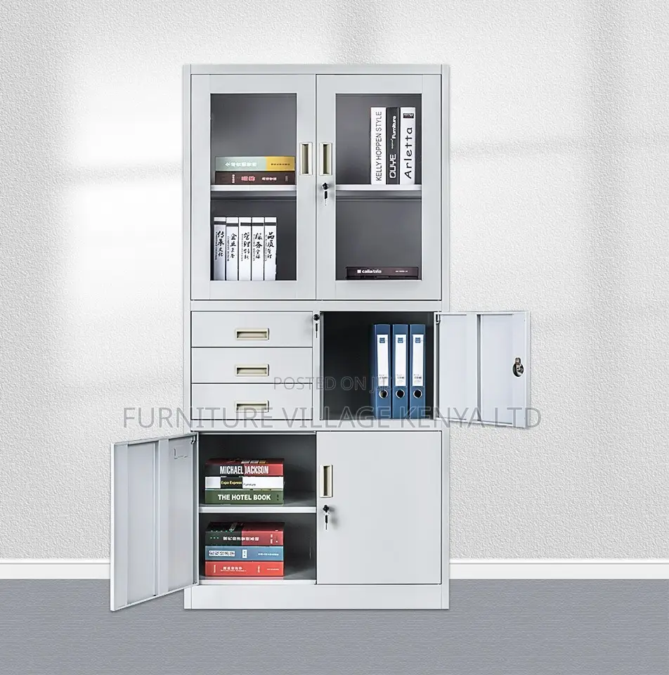Modern Metal Filing Cabinet for Home Office