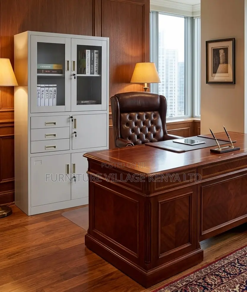 Modern Metal Filing Cabinet for Home Office