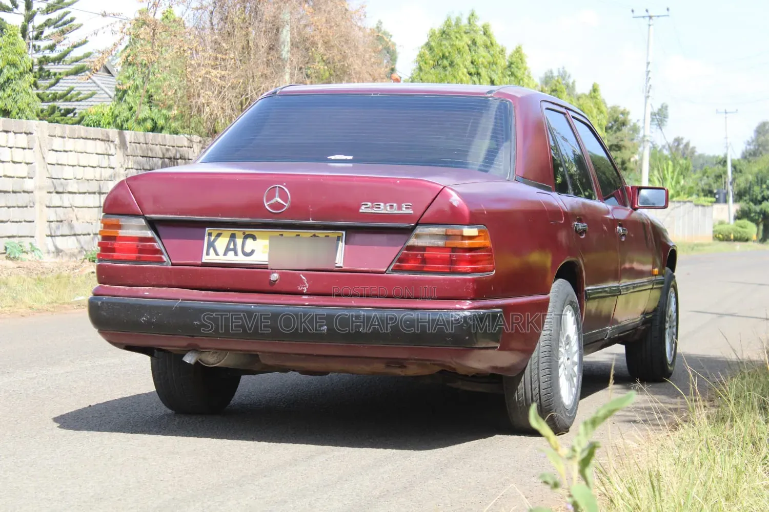 Mercedes-Benz E230 1998 Red