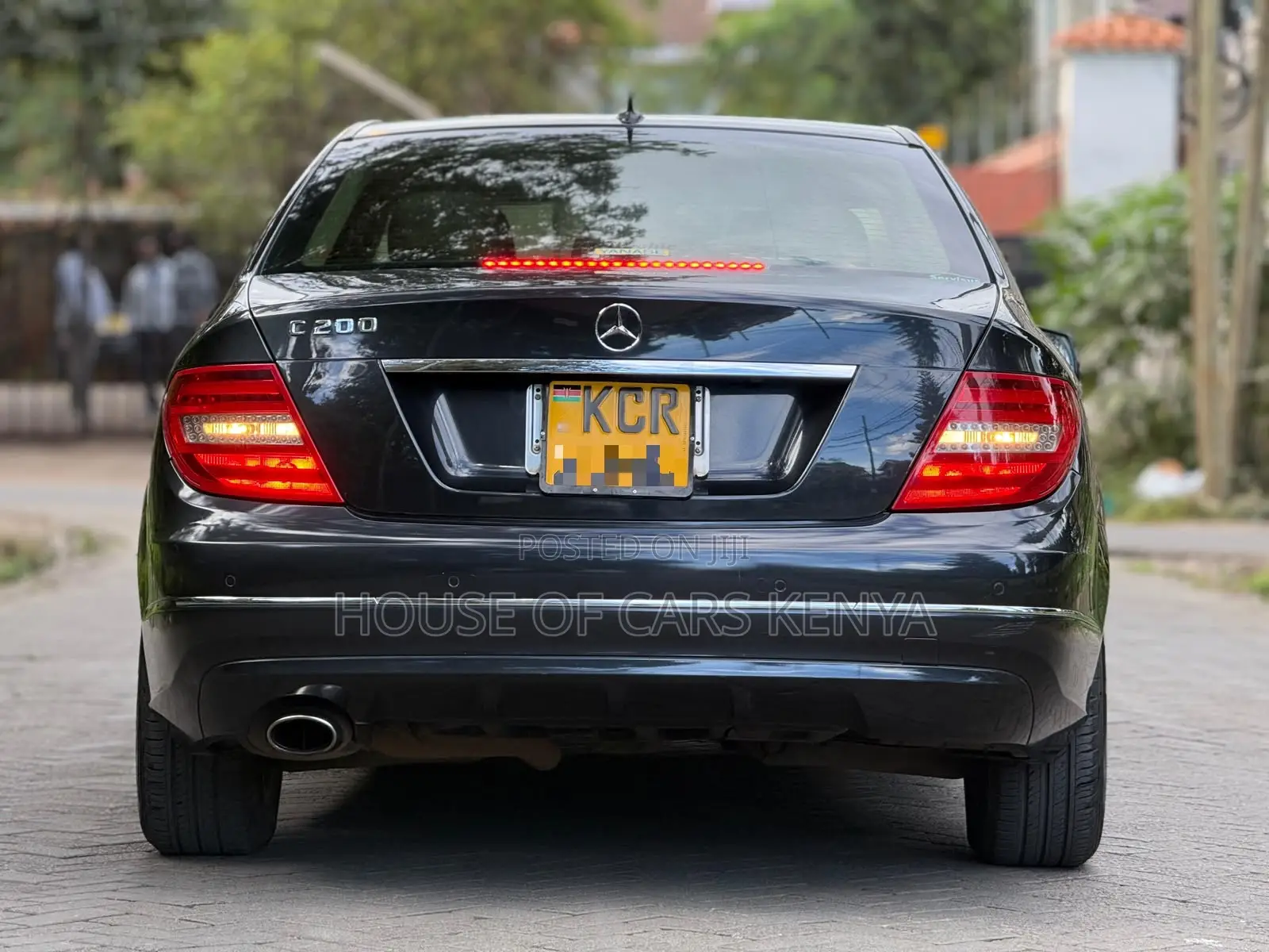 Mercedes-Benz C200 2012 Black
