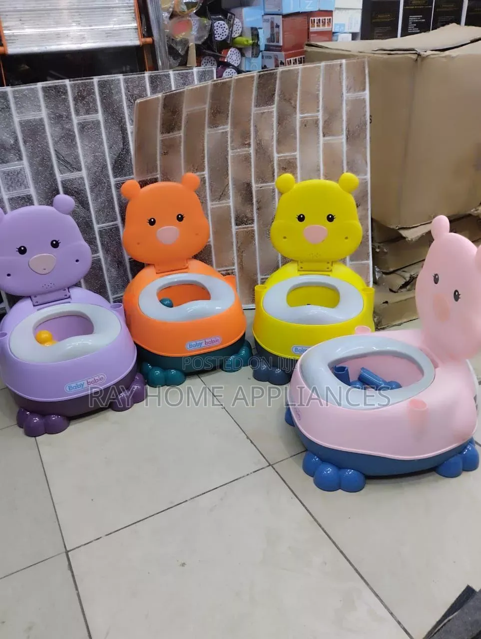 Kids Cartoon Potty Available In Different Colours