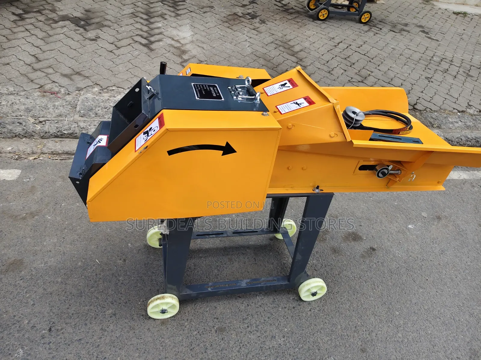 3.2 Tonnes/Hour Heavy Duty High Speed Chaff Cutter / Fodder Chopper