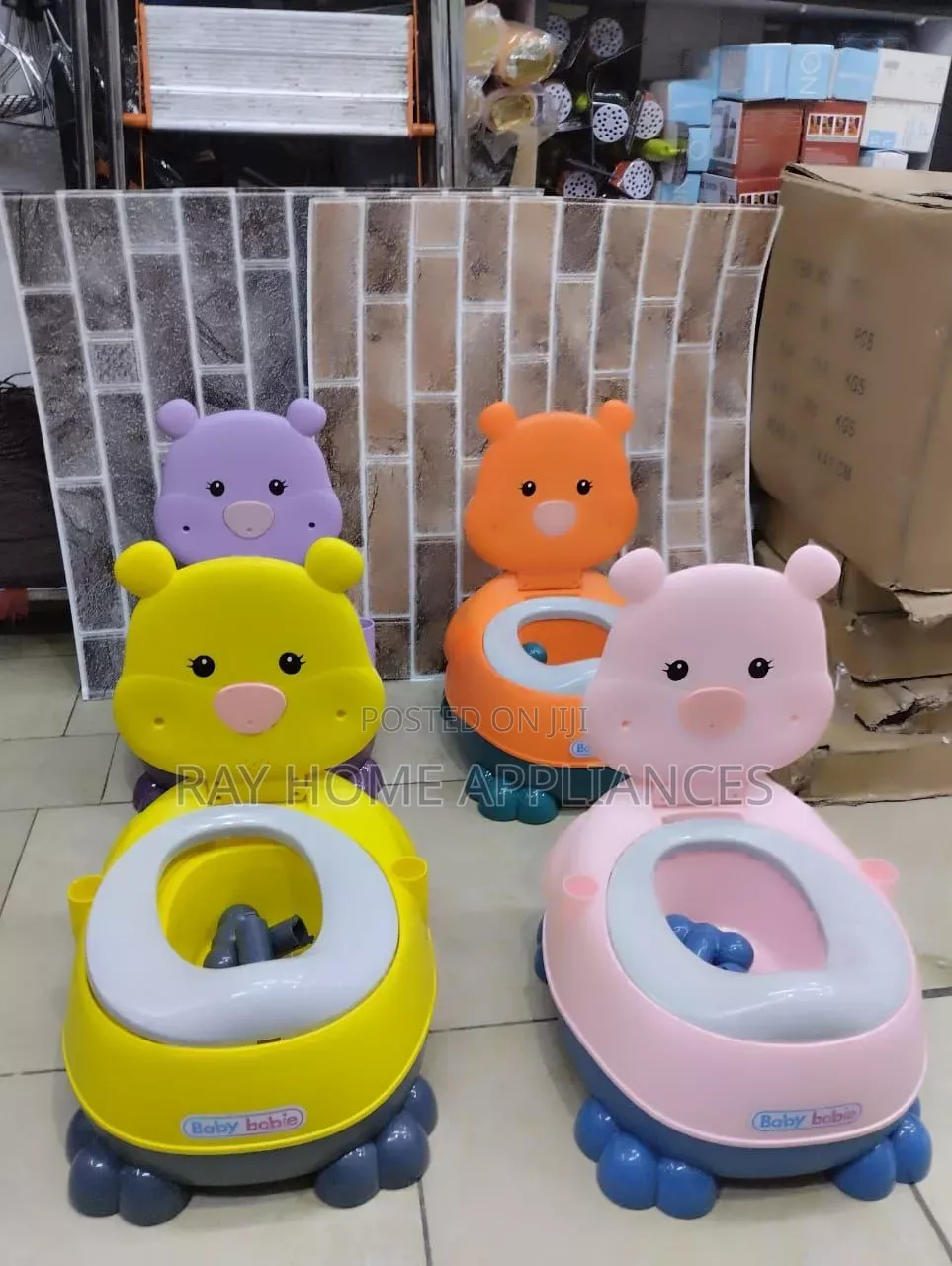 Kids Cartoon Potty Available In Different Colours
