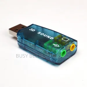 External Usb 5.1 3d Sound Card Audio Adapter