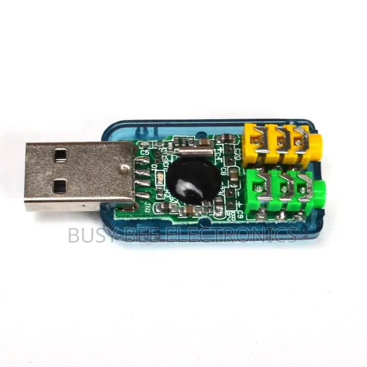 External Usb 5.1 3d Sound Card Audio Adapter