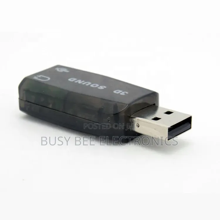 External Usb 5.1 3d Sound Card Audio Adapter