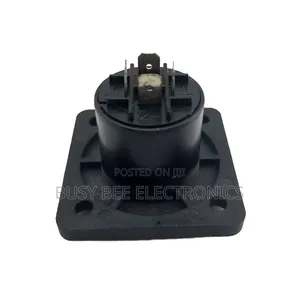 XLR 4pin Female Panel Chassis Mount Socket Audio Connector