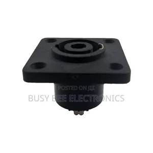 XLR 4pin Female Panel Chassis Mount Socket Audio Connector