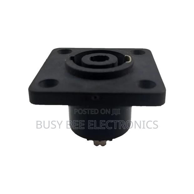 XLR 4pin Female Panel Chassis Mount Socket Audio Connector - thumbnail 3