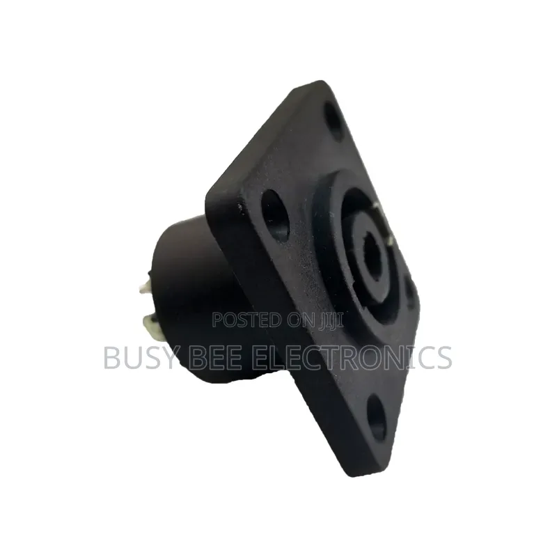 XLR 4pin Female Panel Chassis Mount Socket Audio Connector
