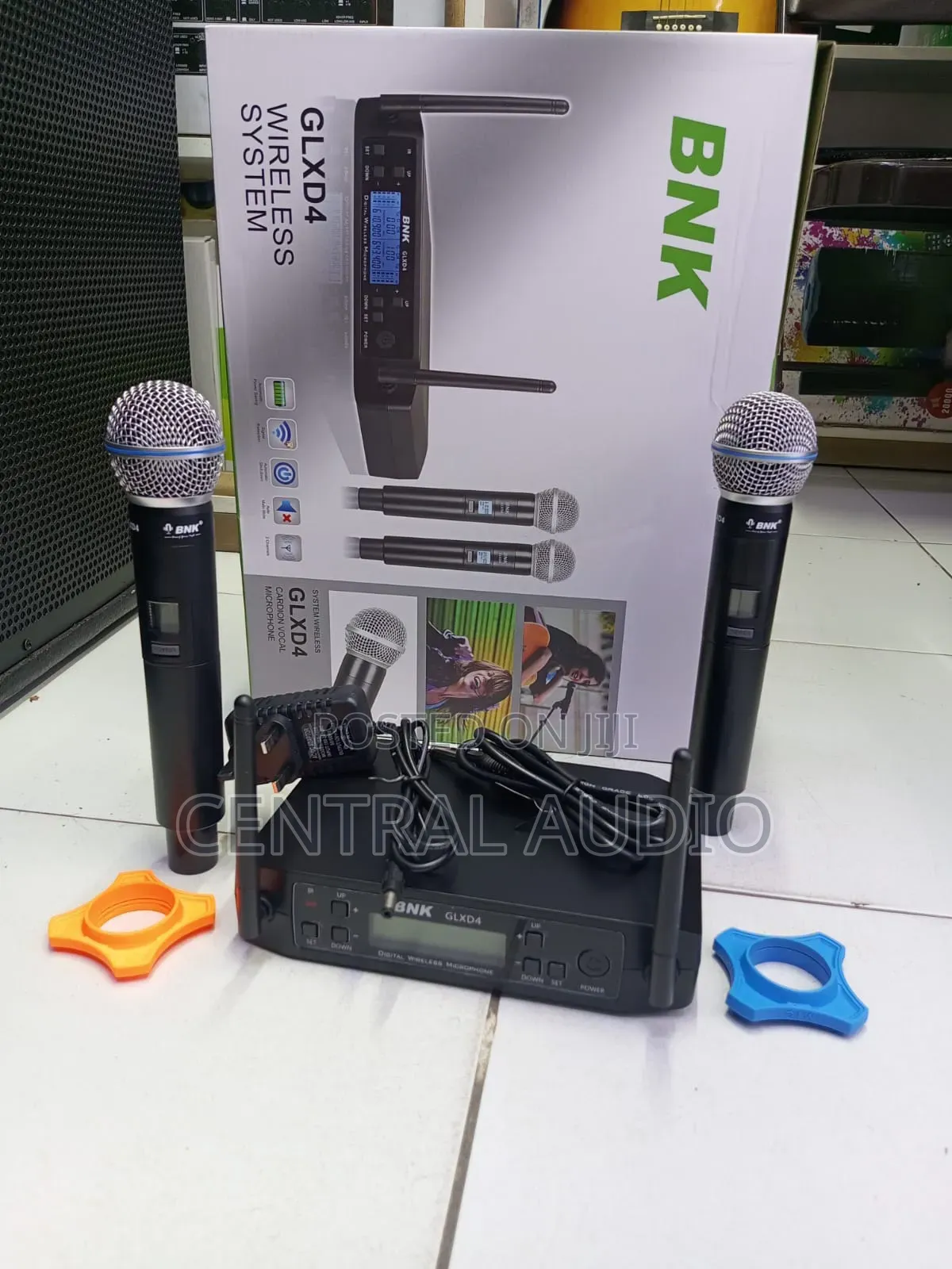 New BNK Glxd4 80+Mtrs Wireless Microphone