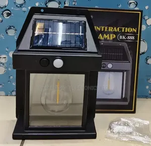 *One Bulb Solar Interaction Wall Lamp