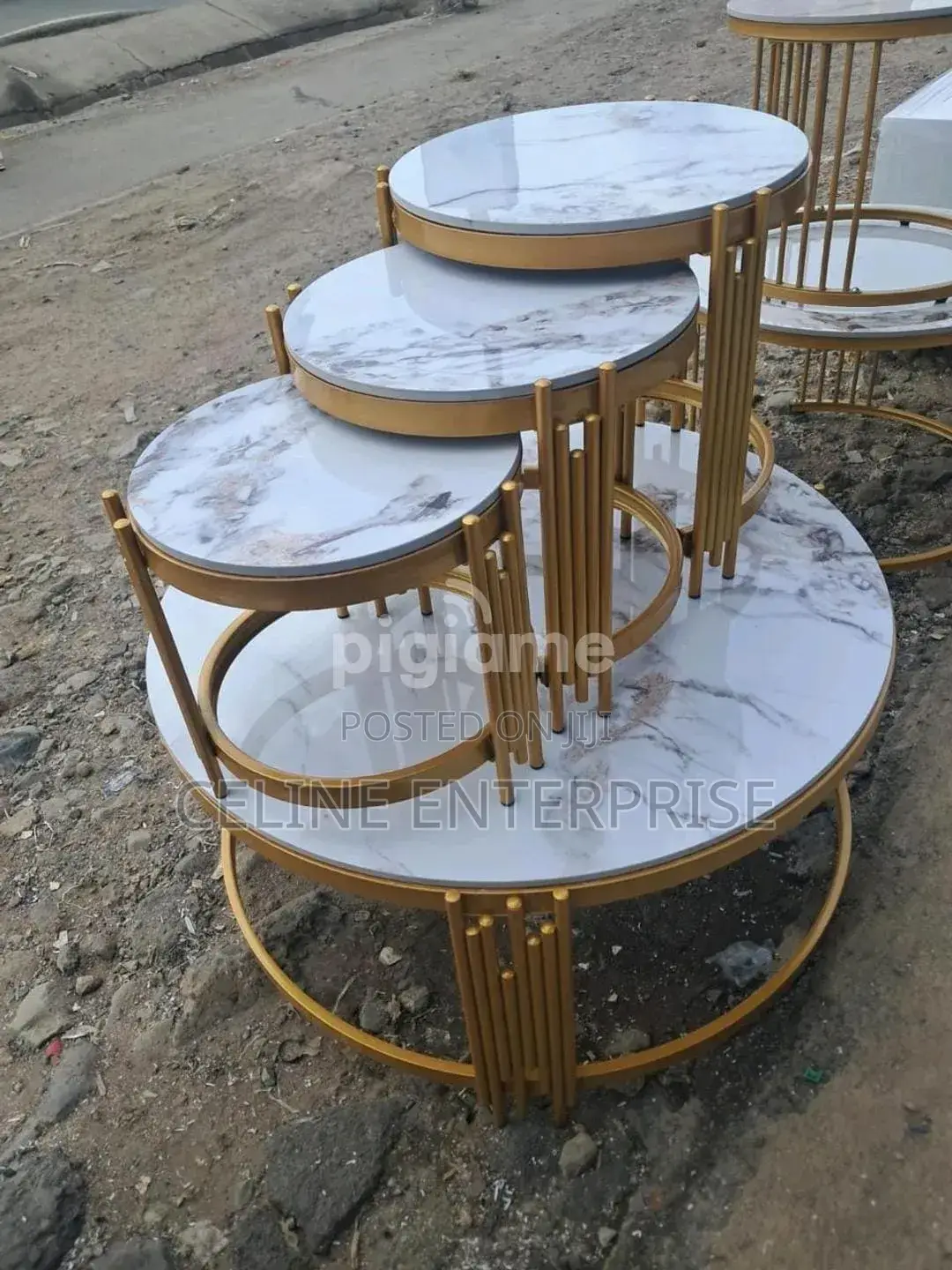 4 in 1 Executive Pure Marble Table 4 in 1 Executive Pure Marble