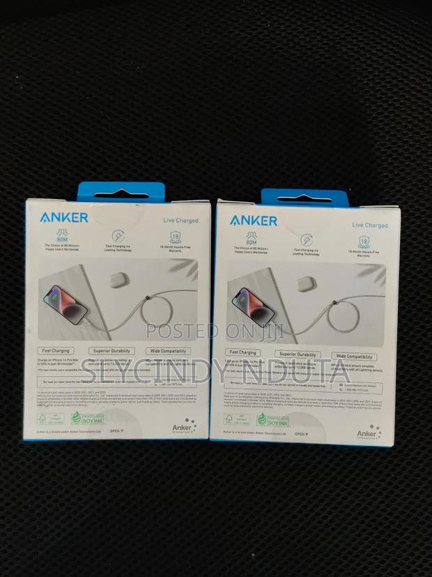Anker Durable Braided Fast-Charging Cable (6ft) - thumbnail 2