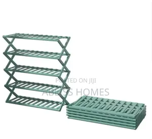 Foldable Bamboo Shoe Rack Stand